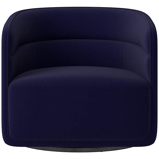 Sai Porto Indigo Swivel Chair
