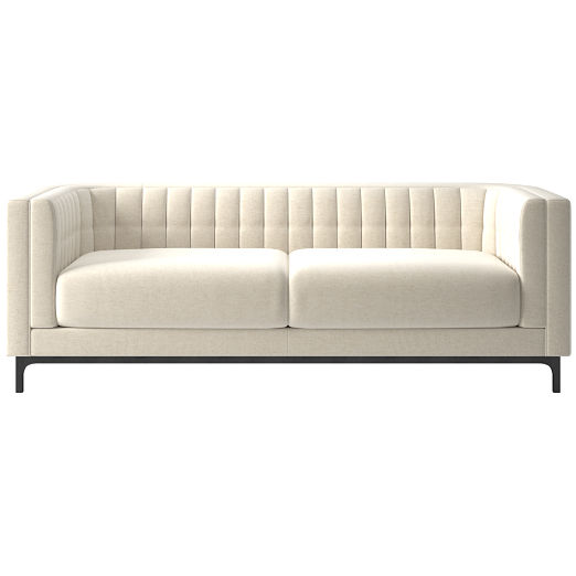 Ambroise 80" Nomad Snow Sofa