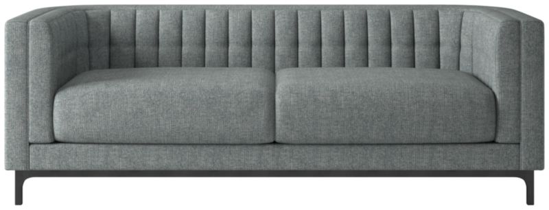 Ambroise 80" Nomad Charcoal Sofa - image 0 of 5