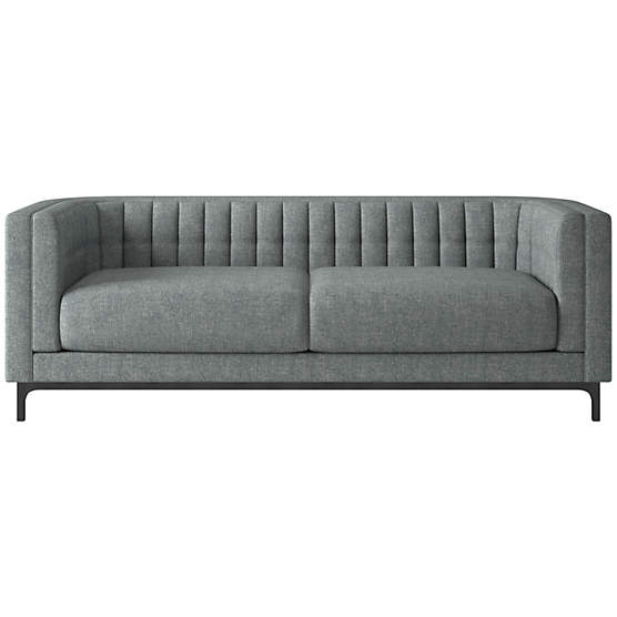 Ambroise 80" Sofa Nomad Charcoal