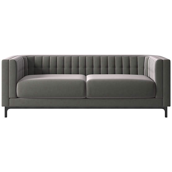 Ambroise 80" Sofa Luca Storm