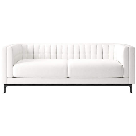 Ambroise 80" Curious Linen Sofa