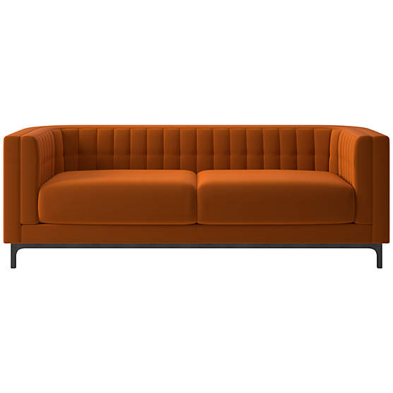 Ambroise 80" Luca Russet Sofa