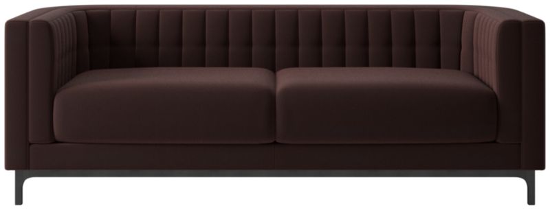 Ambroise 80" Luca Espresso Sofa - image 0 of 5