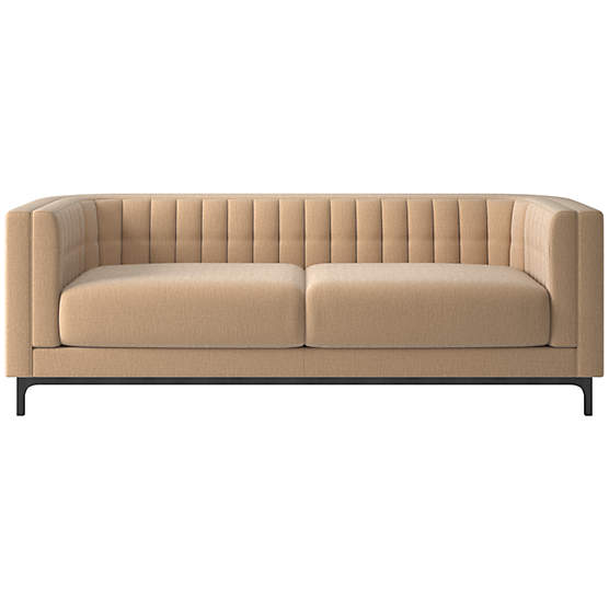 Ambroise 80" Sofa Coverlet Wheat