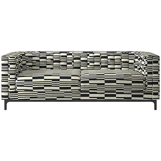 Ambroise 80" Piano Domino Sofa