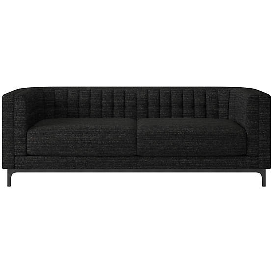 Ambroise 80" Illecebrous Black Star Sofa
