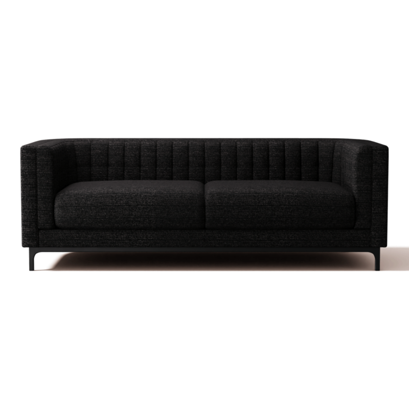 Ambroise 80" Sofa Illecebrous Black Star - image 0 of 8