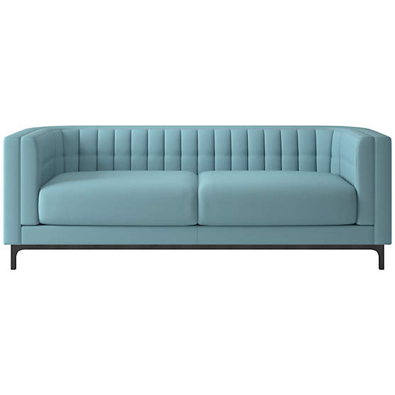 Ambroise 80" Logan Iceberg Sofa