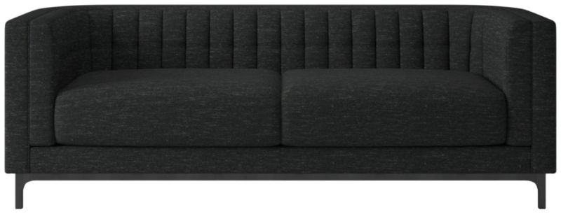 Ambroise 80" Curious Ebony Sofa - image 0 of 5