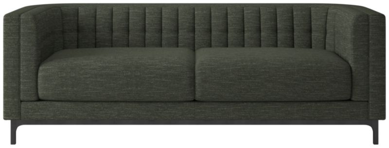 Ambroise 80" Curious Evergreen Sofa - image 0 of 5