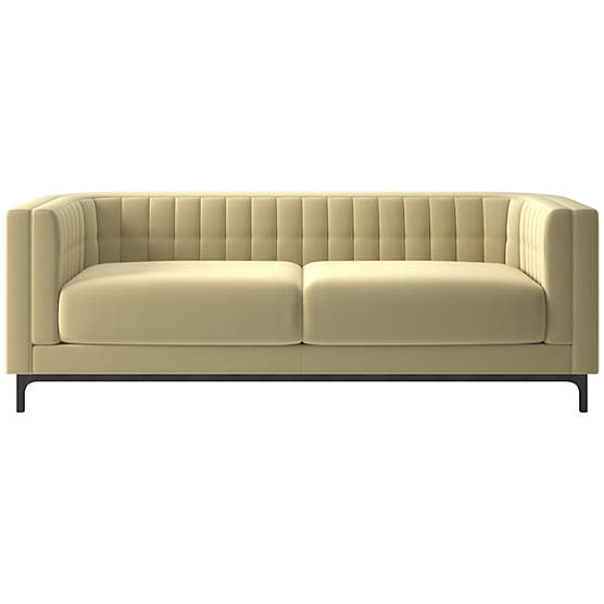 Ambroise 80" Luca Camel Sofa