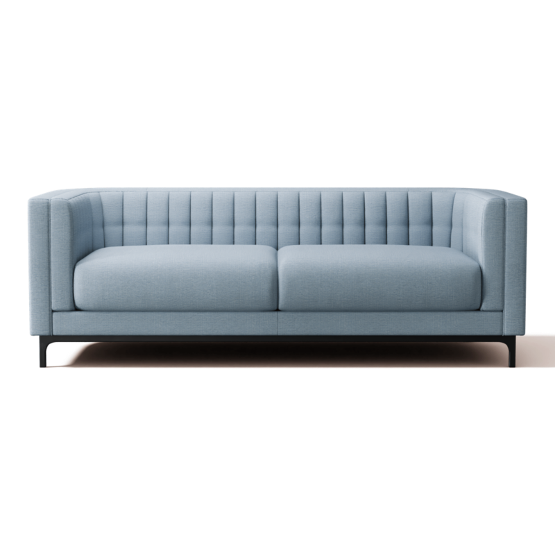 Ambroise 80" Sofa Nomad Chambray - image 0 of 8