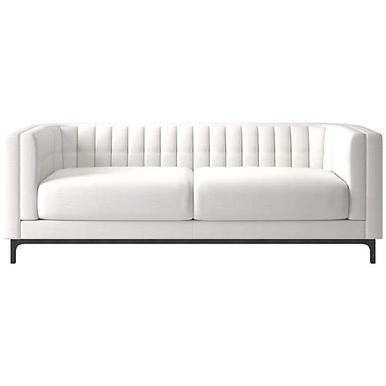 Ambroise 80" Curious Dove Sofa