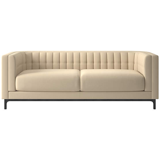 Ambroise 80" Curious Mink Sofa
