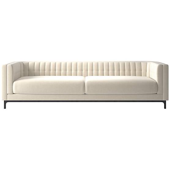 Ambroise 104" Nomad Snow Sofa