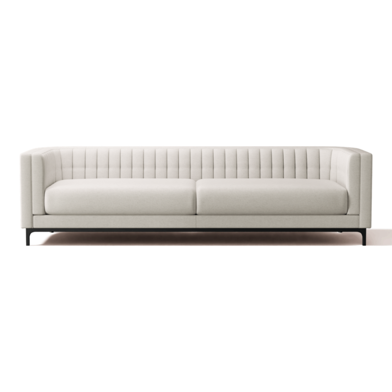 Ambroise 104.75" Sofa Nomad Snow - image 0 of 10