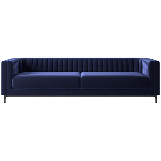 Ambroise 104" Sofa Luca Eclipse