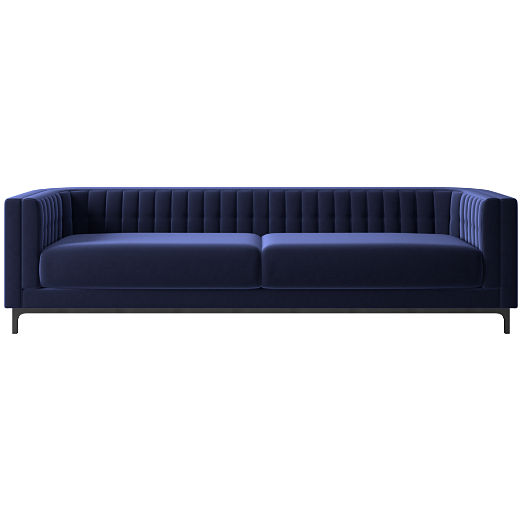 Ambroise 104" Sofa Luca Eclipse
