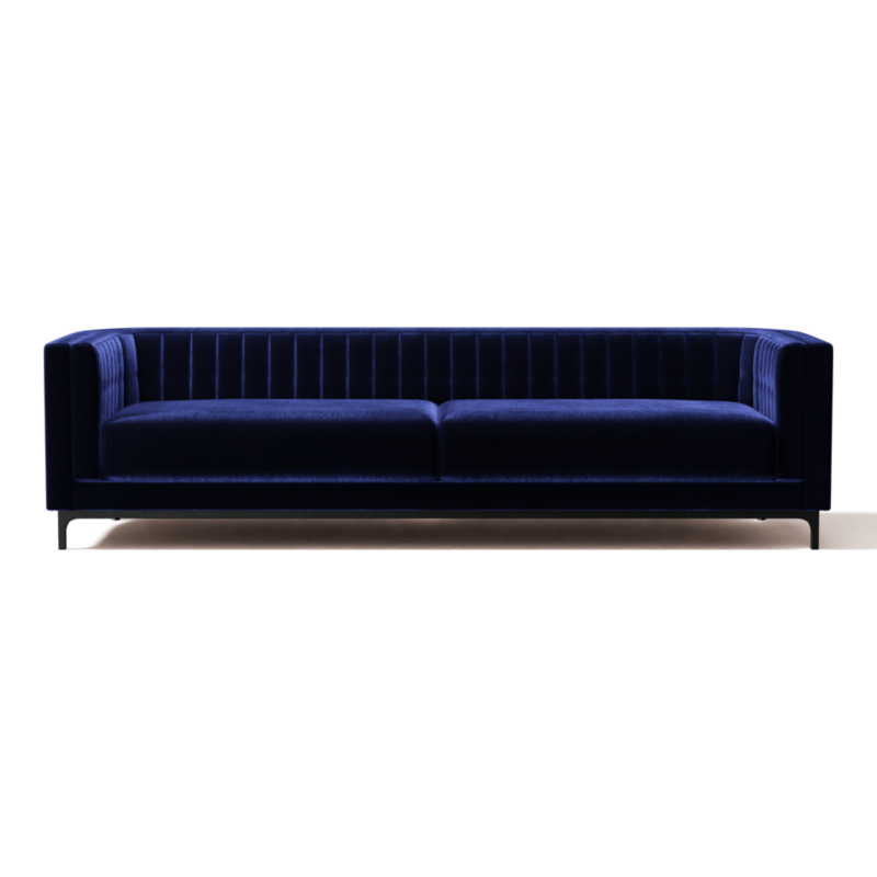 Ambroise 104.75" Sofa Luca Eclipse - image 0 of 10