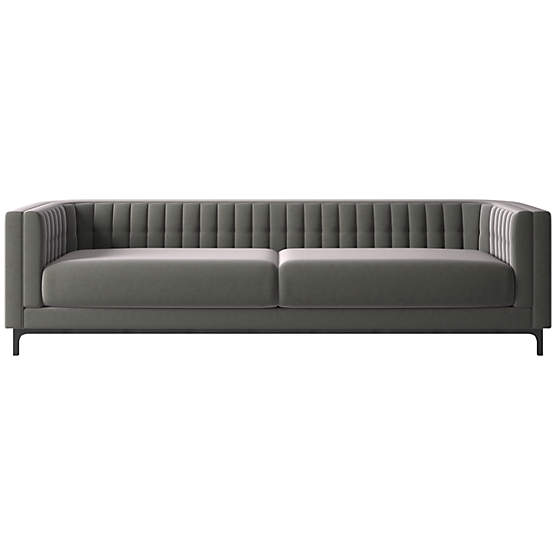 Ambroise 104" Sofa Luca Storm