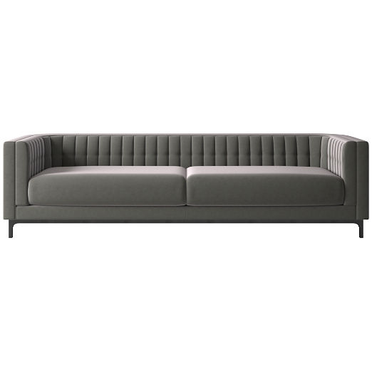 Ambroise 104" Sofa Luca Storm