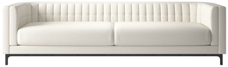 Ambroise 104" Wooly Sand Sofa - image 0 of 10