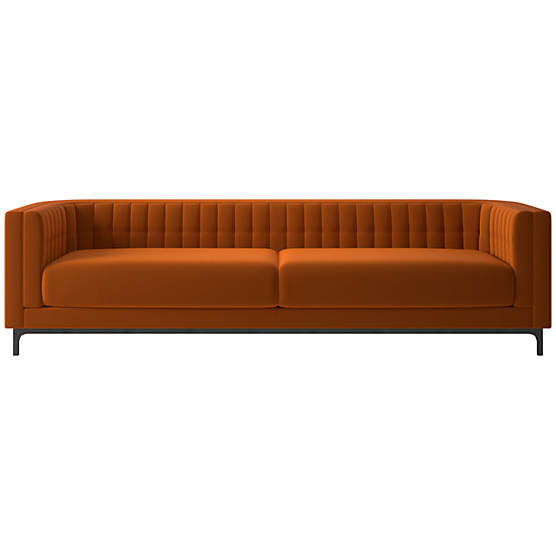 Ambroise 104" Sofa Luca Russet