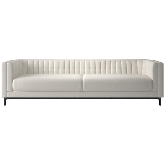 Ambroise 104" Sofa Camila Oyster