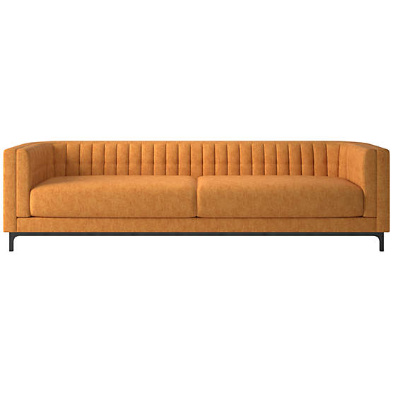 Ambroise 104" Dream Ginger Tea Sofa