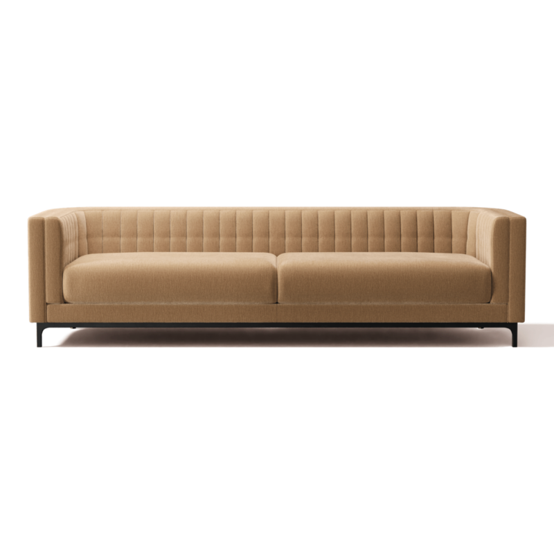 Ambroise 104.75" Sofa Coverlet Wheat - image 0 of 10