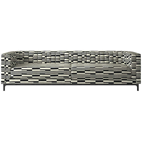 Ambroise 104" Piano Domino Sofa