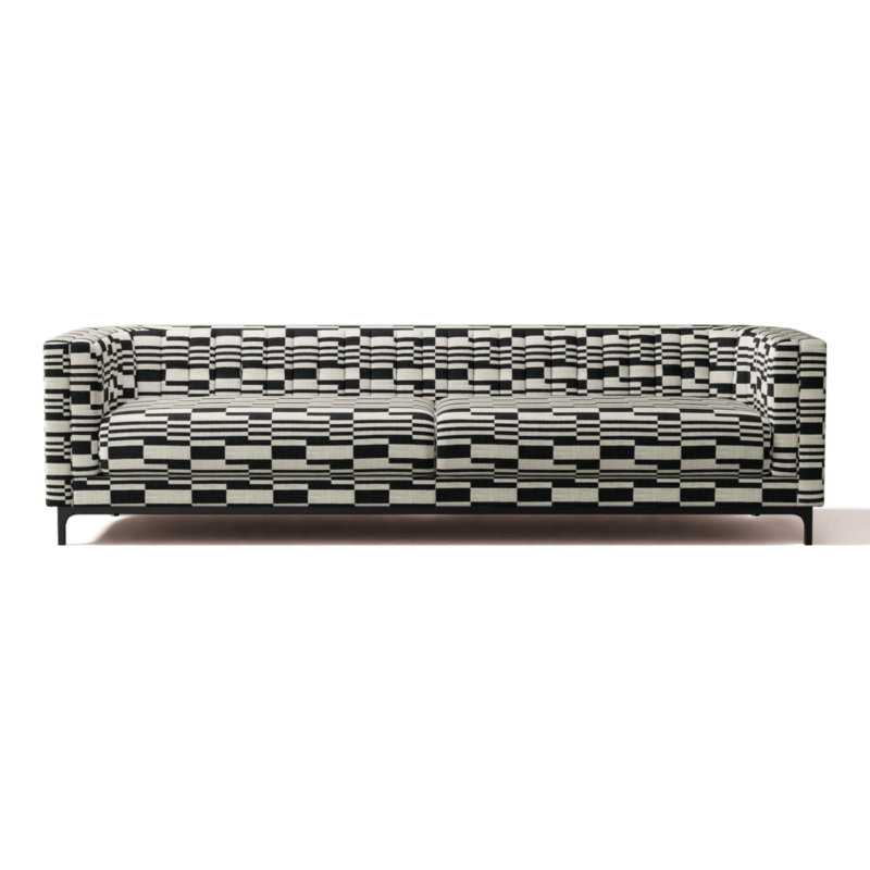 Ambroise 104.75" Sofa Piano Domino - image 0 of 10