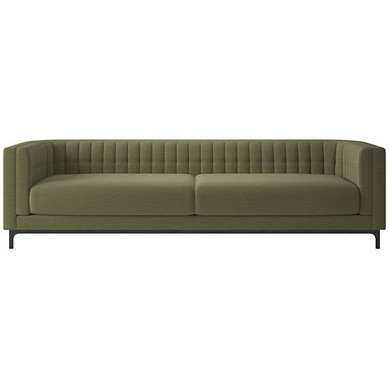 Ambroise 104" Coverlet Hunter Sofa