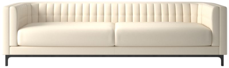 Ambroise 104" Kanvas Sand Sofa - image 0 of 10