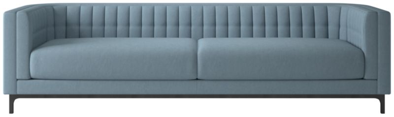 Ambroise 104" Lisbon Wedgewood Sofa - image 0 of 10