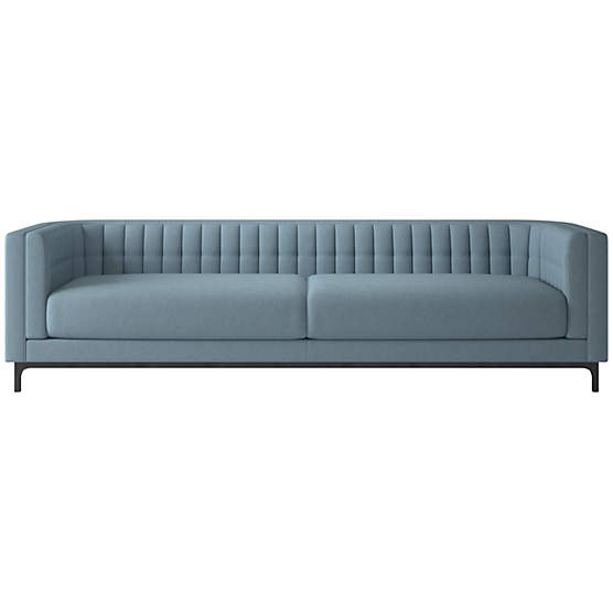 Ambroise 104" Lisbon Wedgewood Sofa