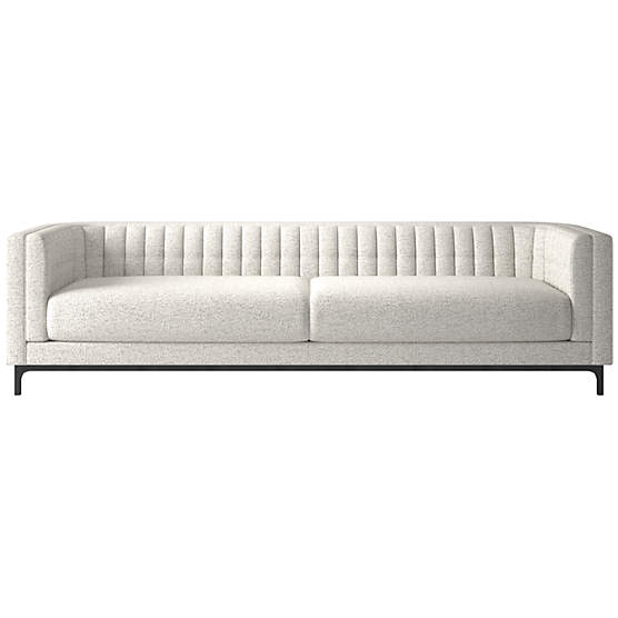 Ambroise 104" Illecebrous Sandstone Sofa