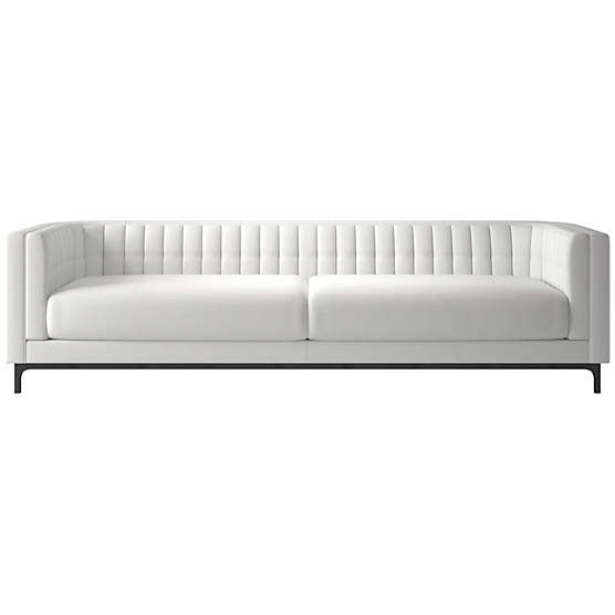 Ambroise 104" Sofa Nomad Marshmallow
