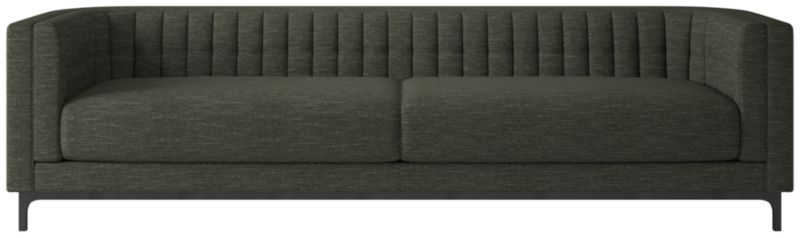 Ambroise 104" Curious  Evergreen Sofa - image 0 of 10