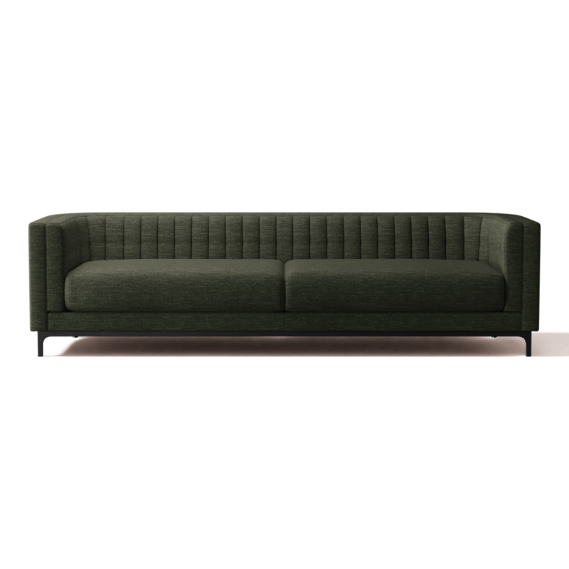 Viewing product image Ambroise 104.75" Sofa Curious Evergreen - image 1 of 10