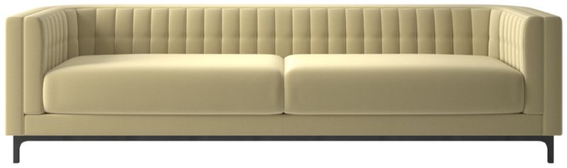 Ambroise 104" Luca Camel Sofa - image 0 of 10