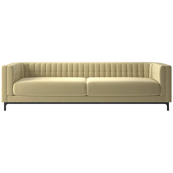Ambroise 104" Luca Camel Sofa