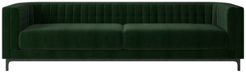 Ambroise 104" Luca Juniper Sofa - image 0 of 10