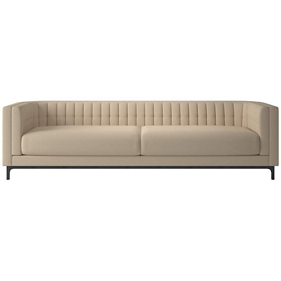Ambroise 104" Hartman Camel Sofa