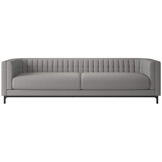 Ambroise 104" Sofa Hartman Charcoal