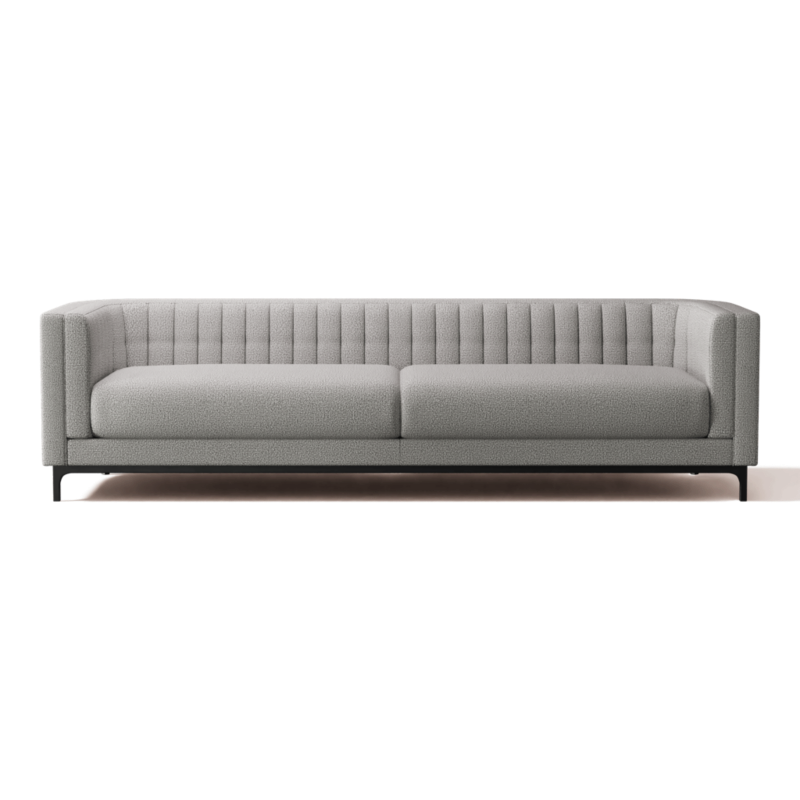 Ambroise 104.75" Sofa Hartman Charcoal - image 0 of 10