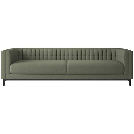 Ambroise 104" Sofa Artisan Moss