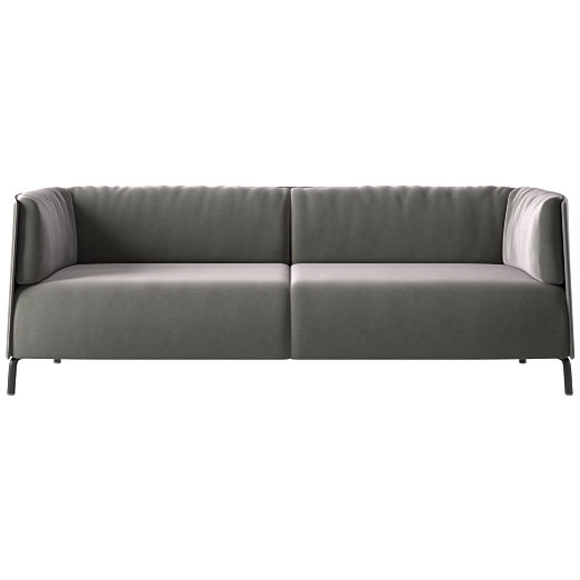 Clarendon 80" Sofa Luca Storm