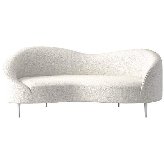 Curvo 75" Apartment Sofa Illecebrous Sandstone